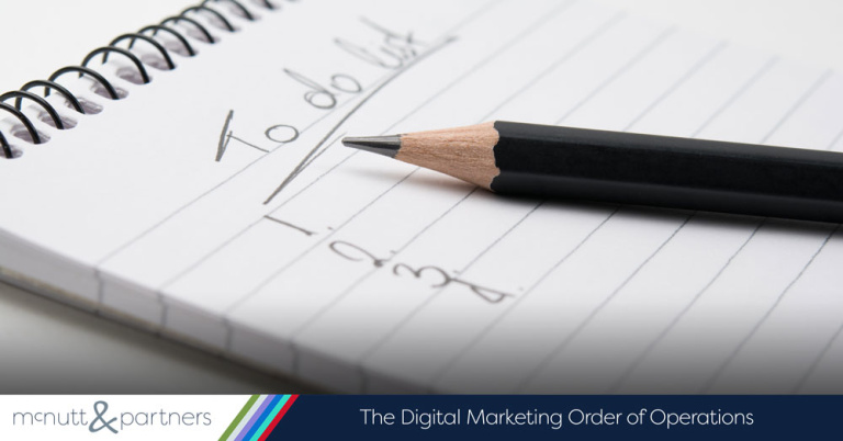 Read more about the article The Digital Marketing Order of Operations