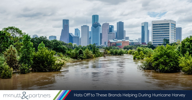 Read more about the article Hats Off to These Brands Helping During Hurricane Harvey
