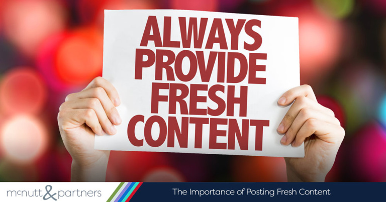 Read more about the article The Importance of Posting Fresh Content for SEO