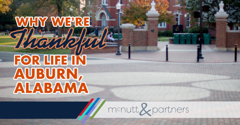 Read more about the article Why We’re Thankful for Life in Auburn, Alabama