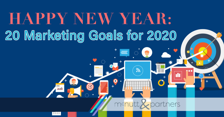 Read more about the article Happy New Year: 20 Marketing Goals for 2020