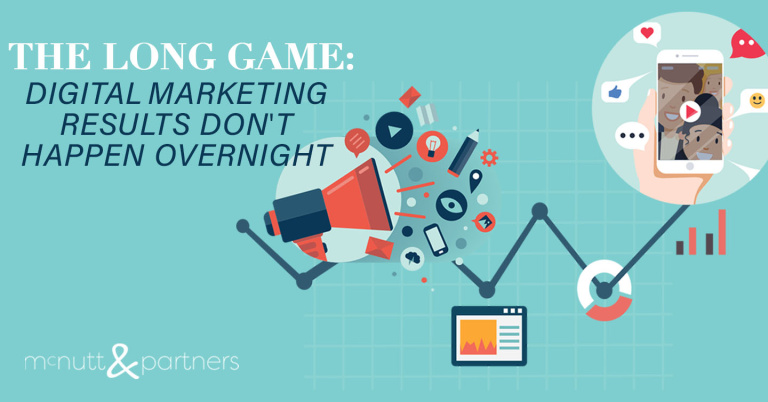 Read more about the article The Long Game: Digital Marketing Results Don’t Happen Overnight