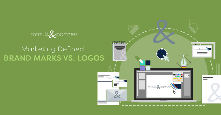 Read more about the article Marketing Defined: Brand Marks vs. Logos